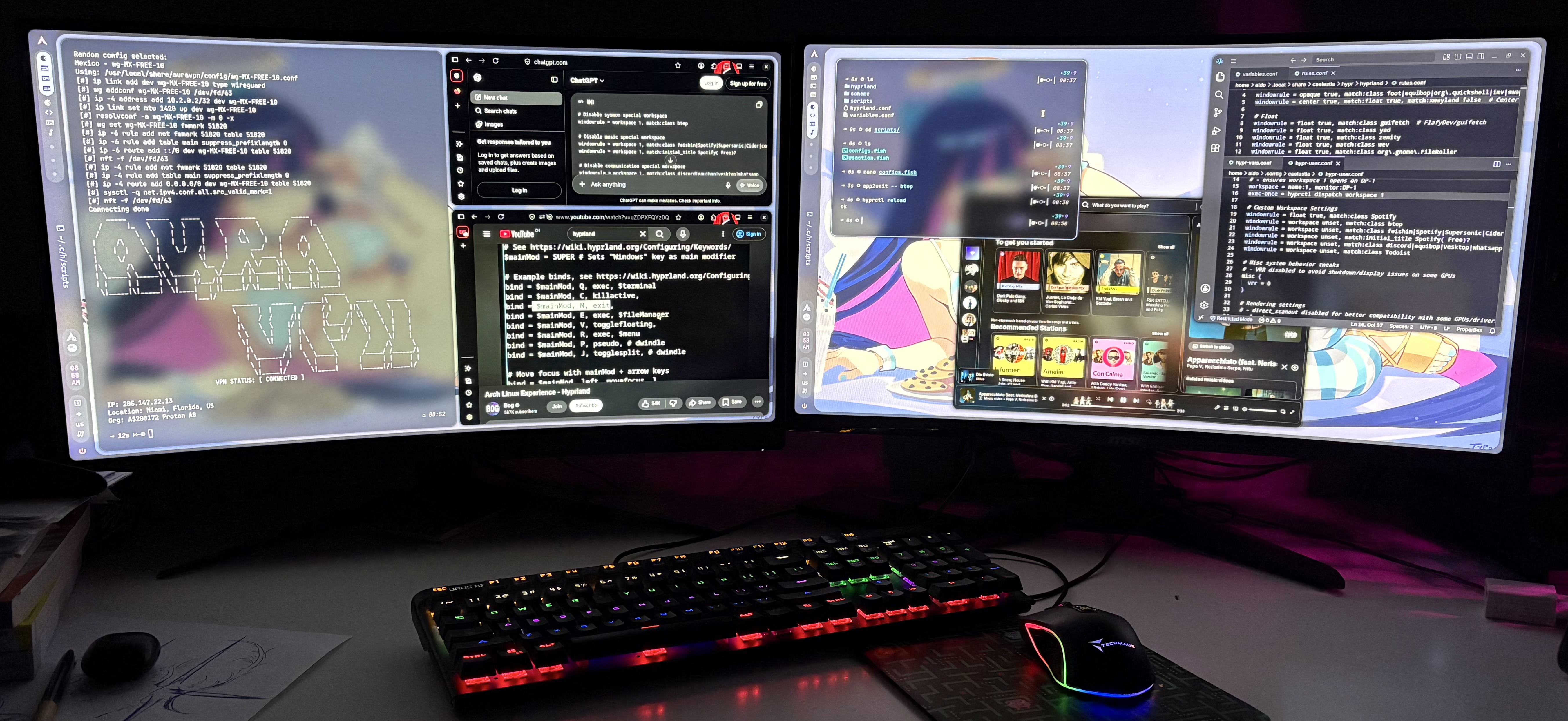 Arch Linux + Hyprland [2.0]